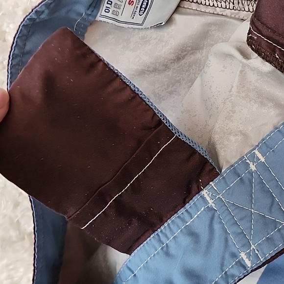 Old navy hybrid swim trunk size S brown (mb3) - Picture 5 of 6